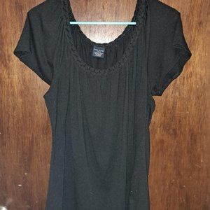 Womens black tshirt